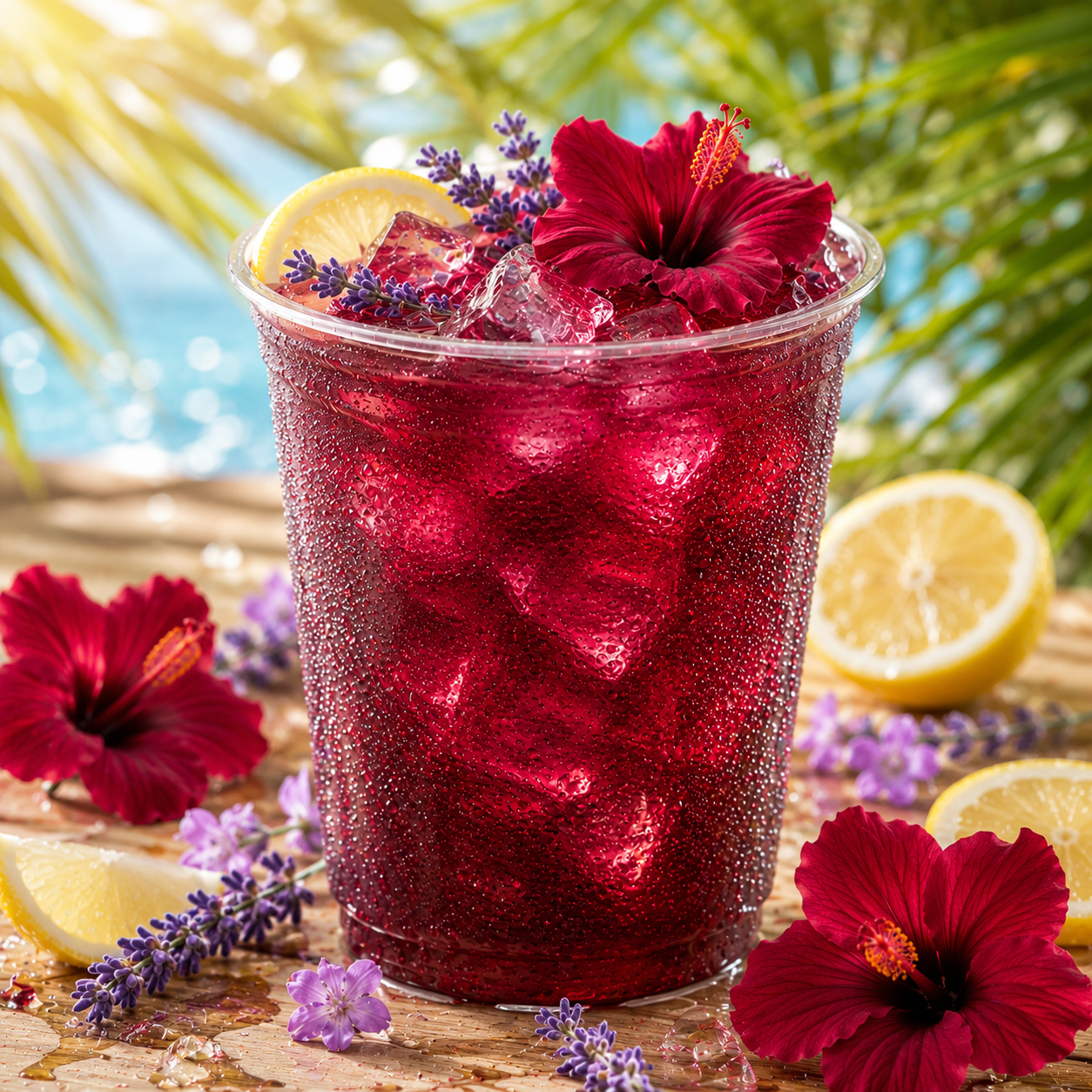 Lavender Lemonade Revival Hibiscus Tea