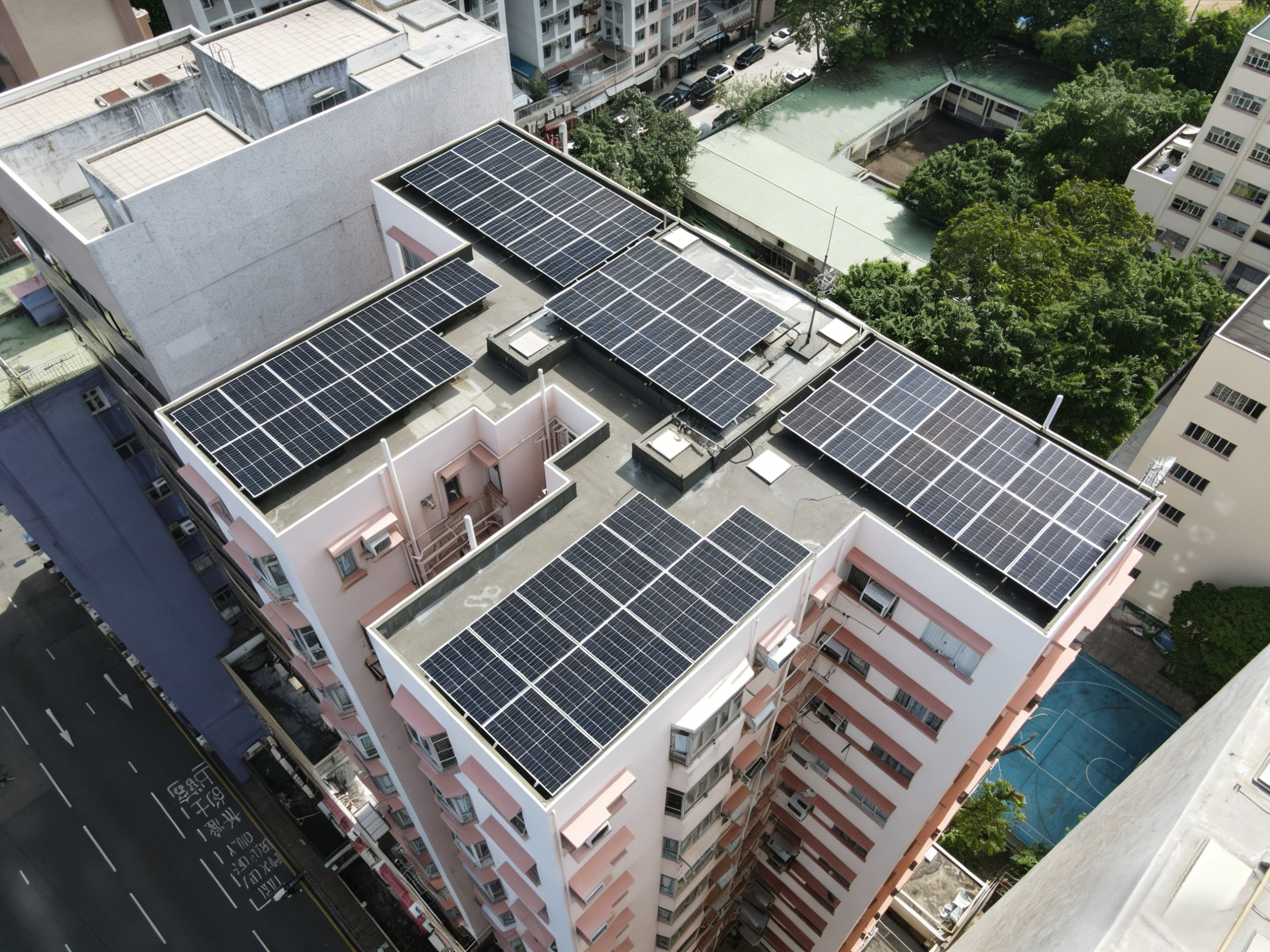 Full Hang Court 富恆閣 | 25kW System