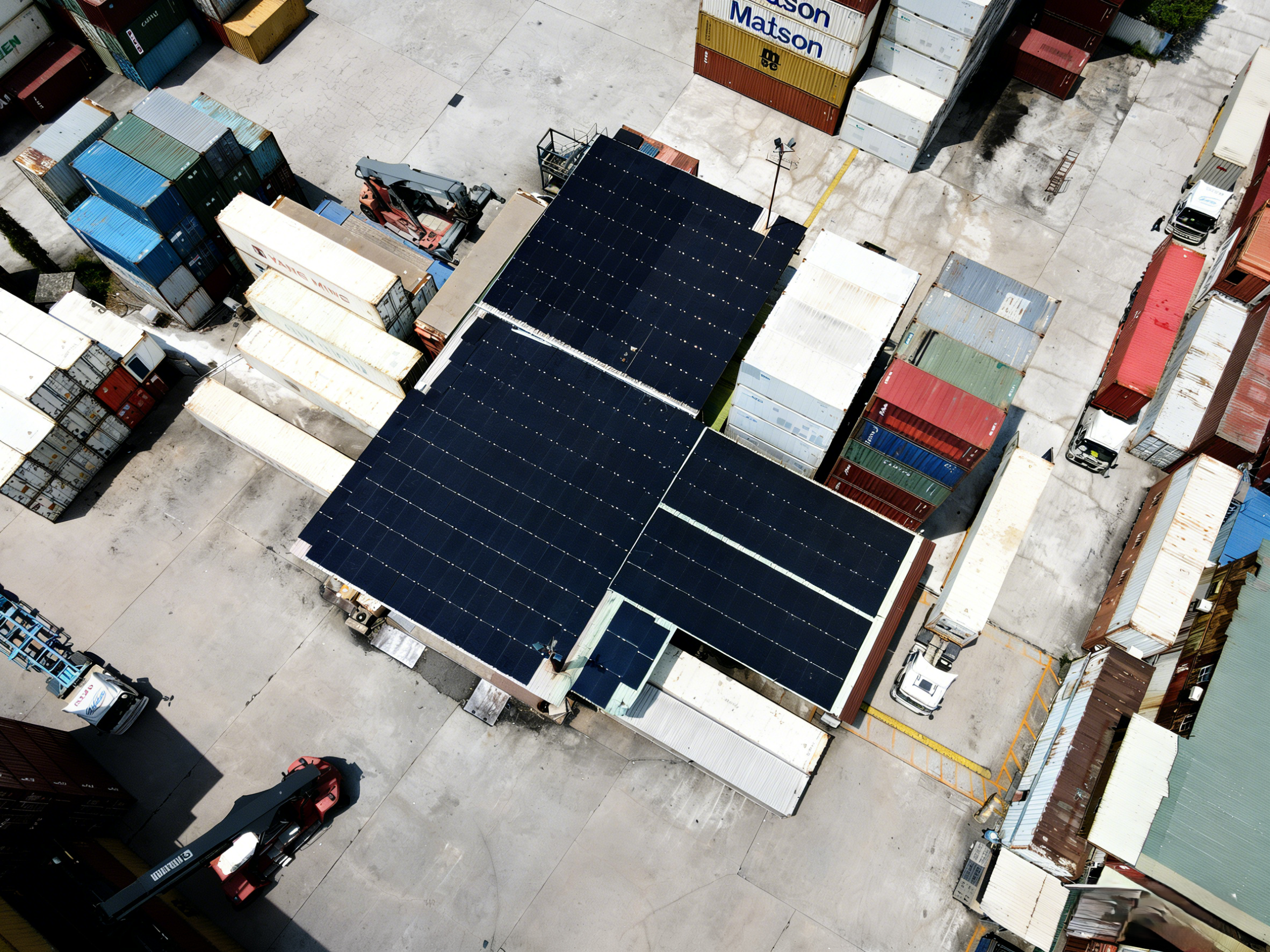 Container System Limited Site 思信物流 | 150kW System