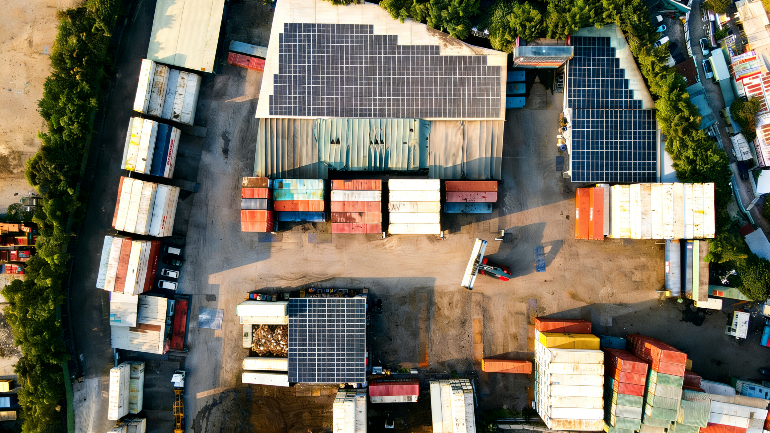 Co-Glory Container Site 晉榮貨櫃場 | 600kW System