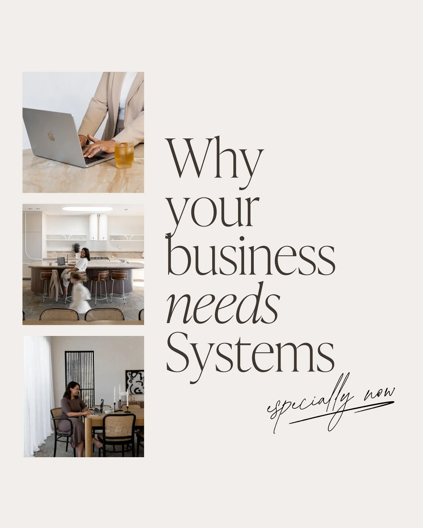 &ldquo;What I&rsquo;m doing is working. I don&rsquo;t have time to change it right now.&rdquo;

I hear this a lot.
And honestly? You&rsquo;re not wrong.

You probably are organised.
You probably do know exactly what needs to be done.

But let&rsquo;s