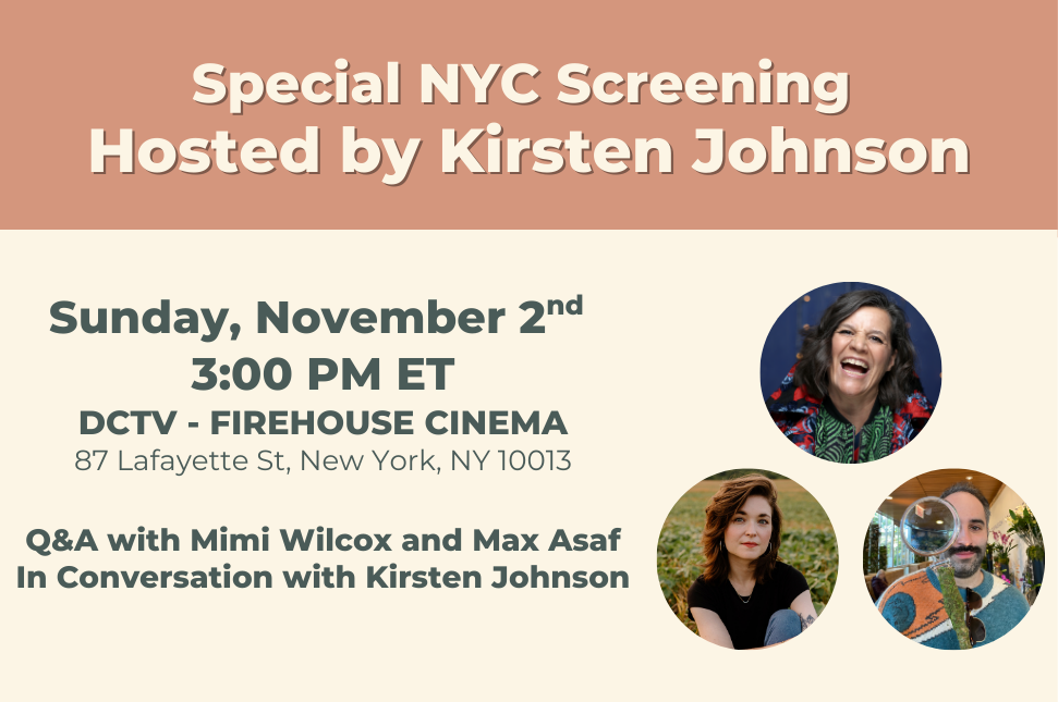 FYC with Kirsten Johnson at DCTV Firehouse