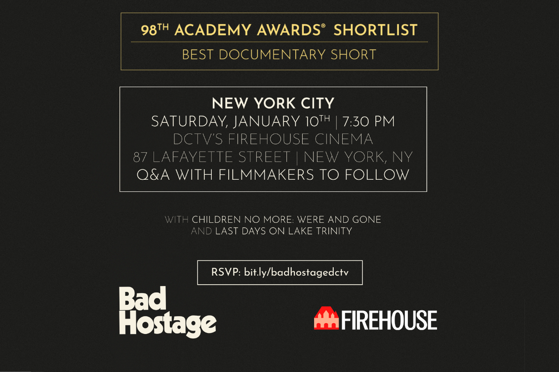 Shortlisted Short Docs Screening at DCTV’s Firehouse Cinema