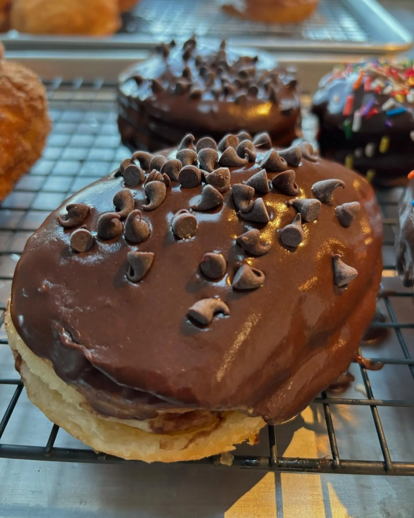Welcome back! Celebrate successfully navigating whatever diet you survived in January. All holely donuts have zero calories in the center. We will be at the CoLab this Sunday, February 9th from 11am to 3pm. Also taking Super Bowl pre orders.