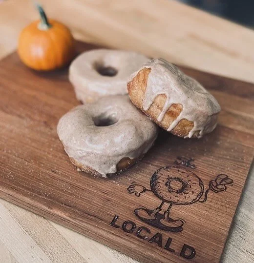 Flavors for Saturday morning 9/13: The F@&amp;*ing Pumpkin Spice, The Uncle Rocco (Nutella), The Honey Bunny (honey glazed), The Newman (chocolate glaze with sprinkles)and The Alabama Wurley (strawberry). Get there early before we sell out.