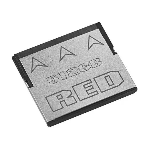 A retro electronic device with three arrows, alphanumeric characters, and the word 'RED' printed on it.