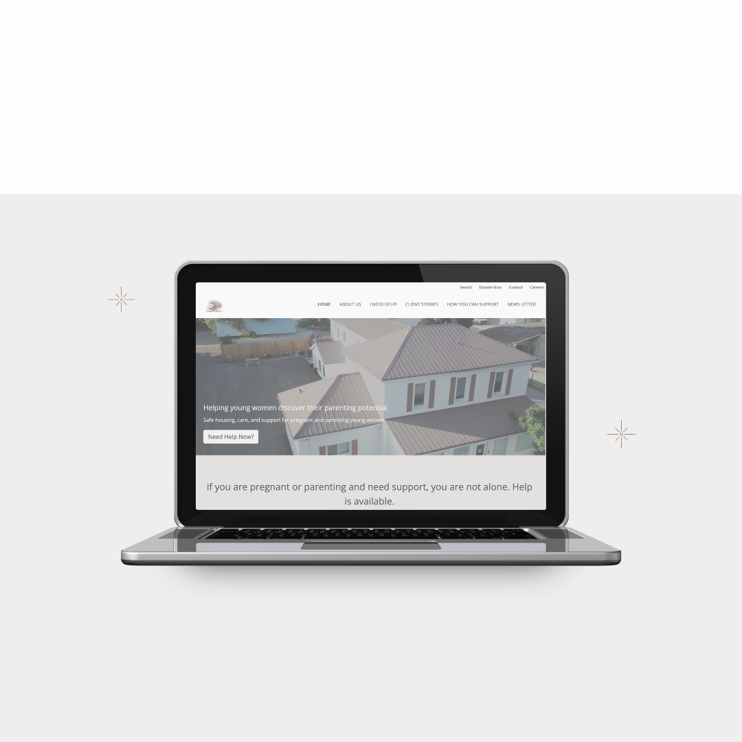 Computer showing Ramoth.ca Website