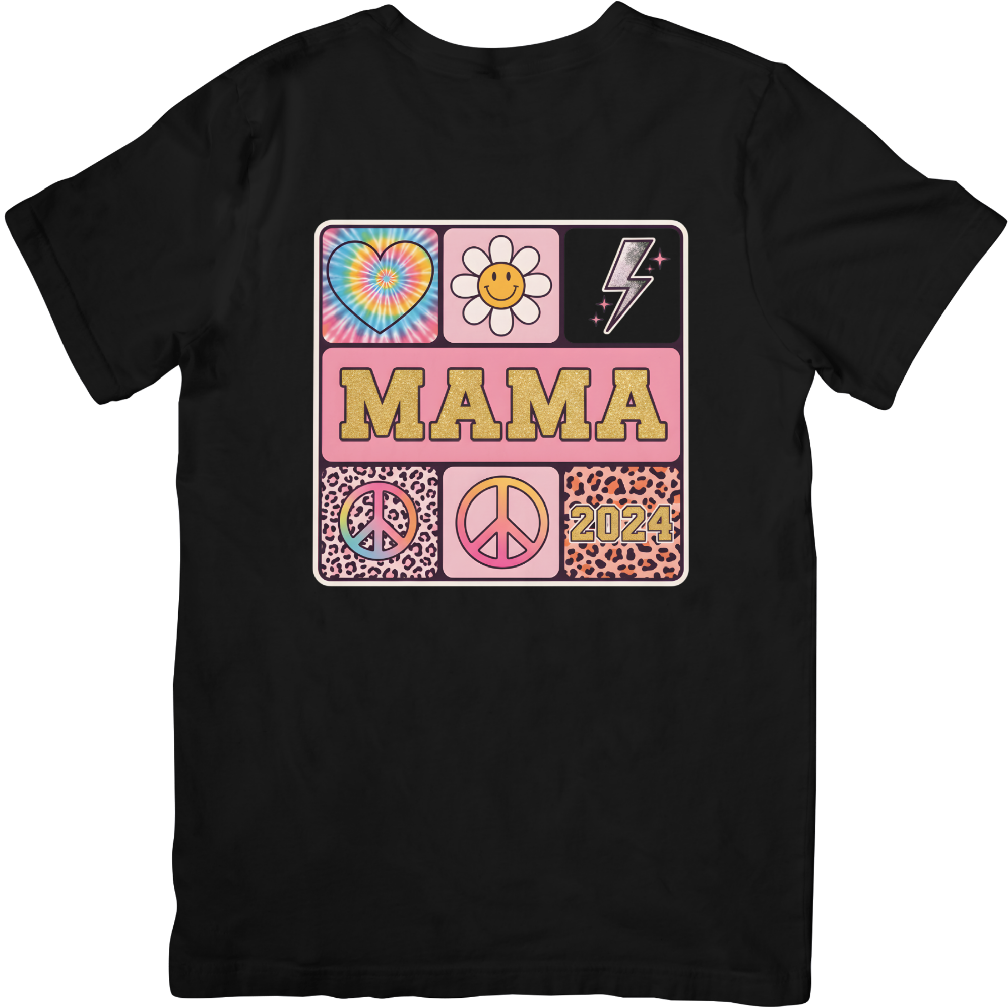 Retro Peace & Love T-Shirt