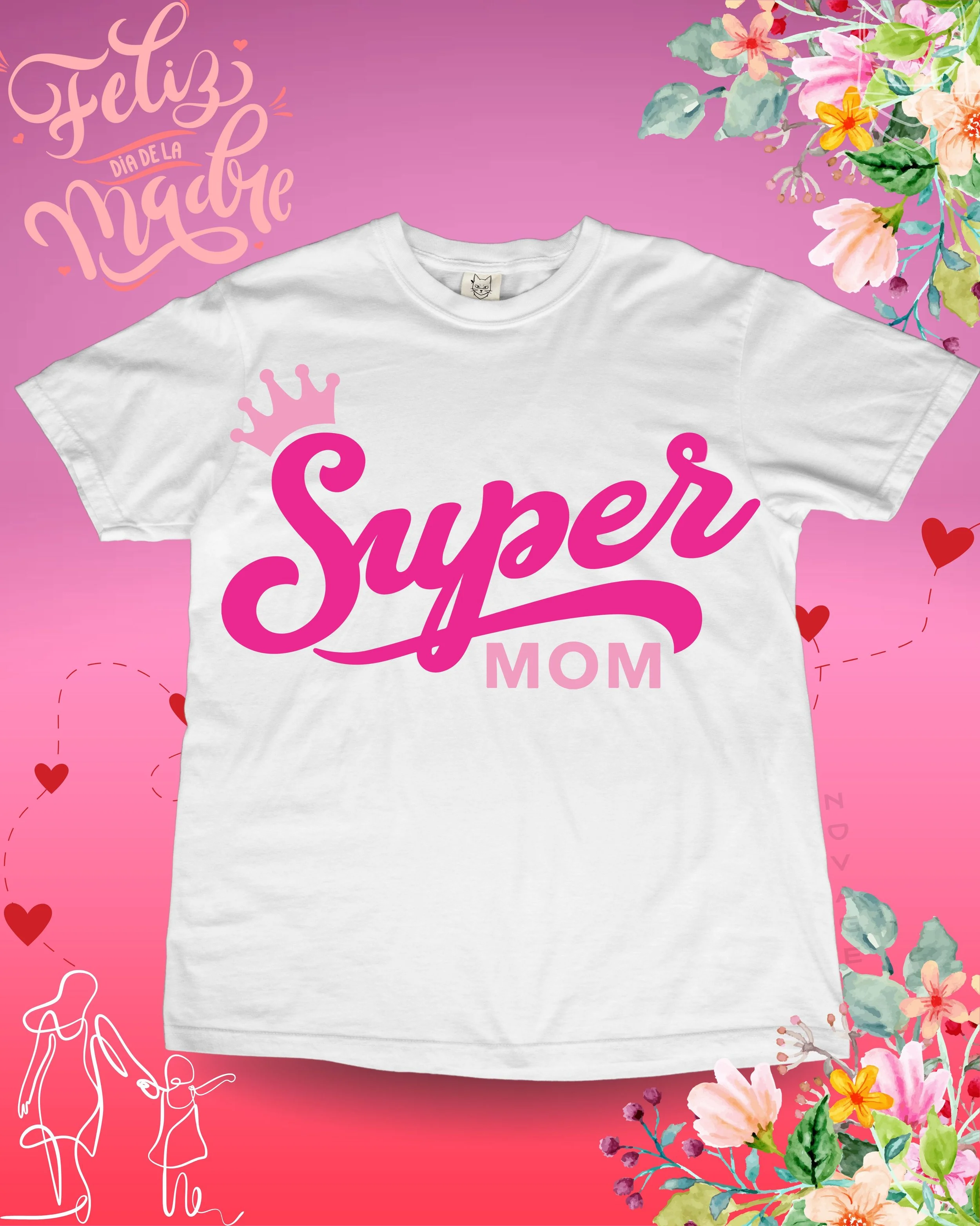 Super Mom 'Queen' T-Shirt