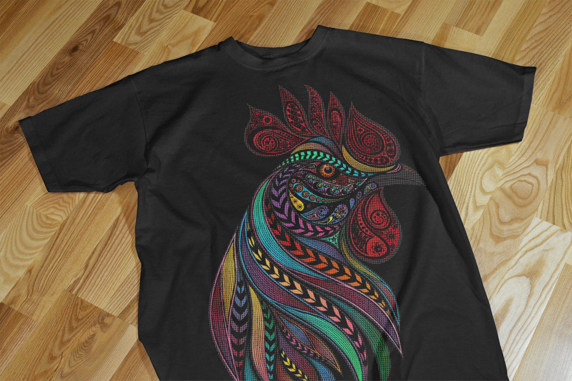 Colorful Ruster T-Shirt