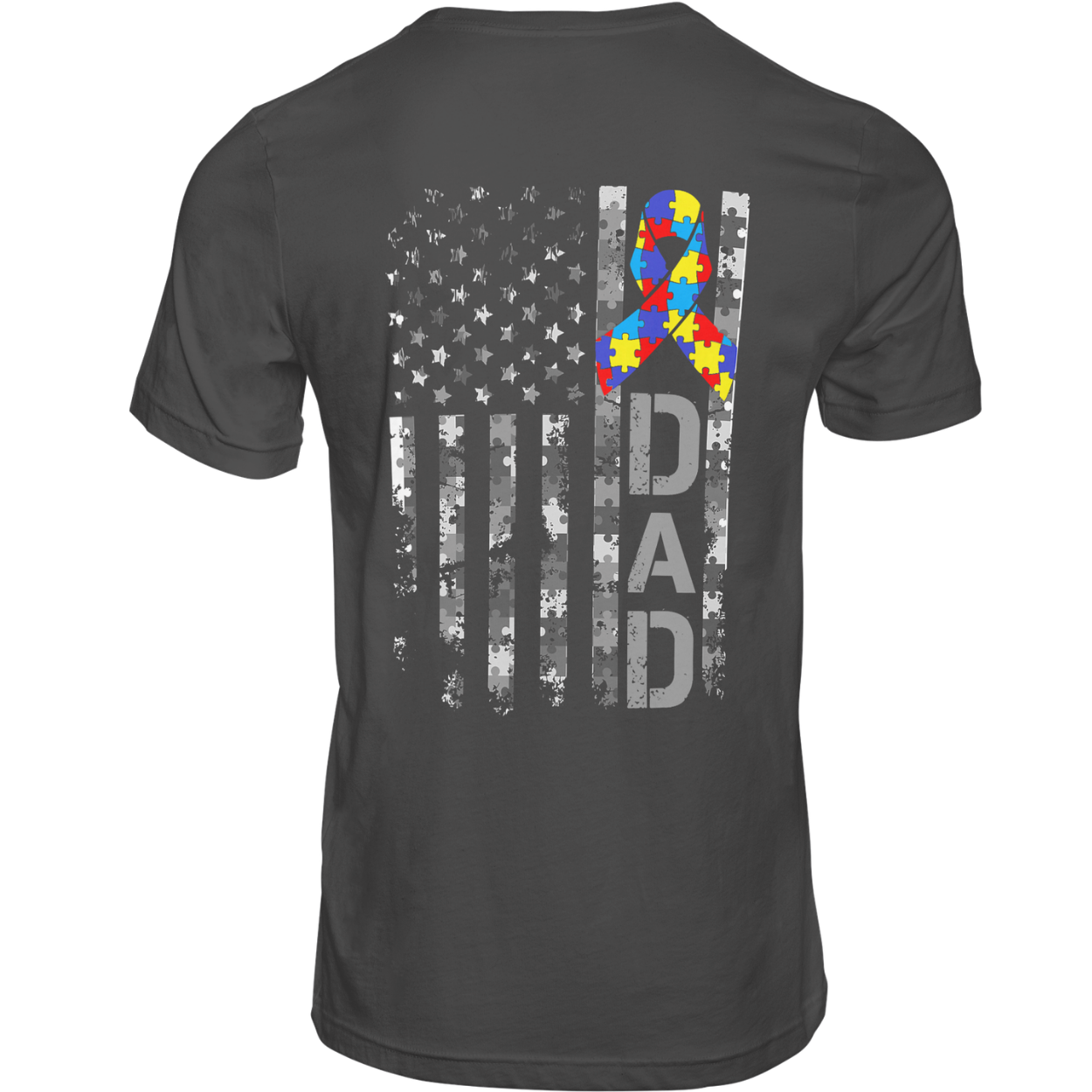 Autistic Dad Pride T-Shirt