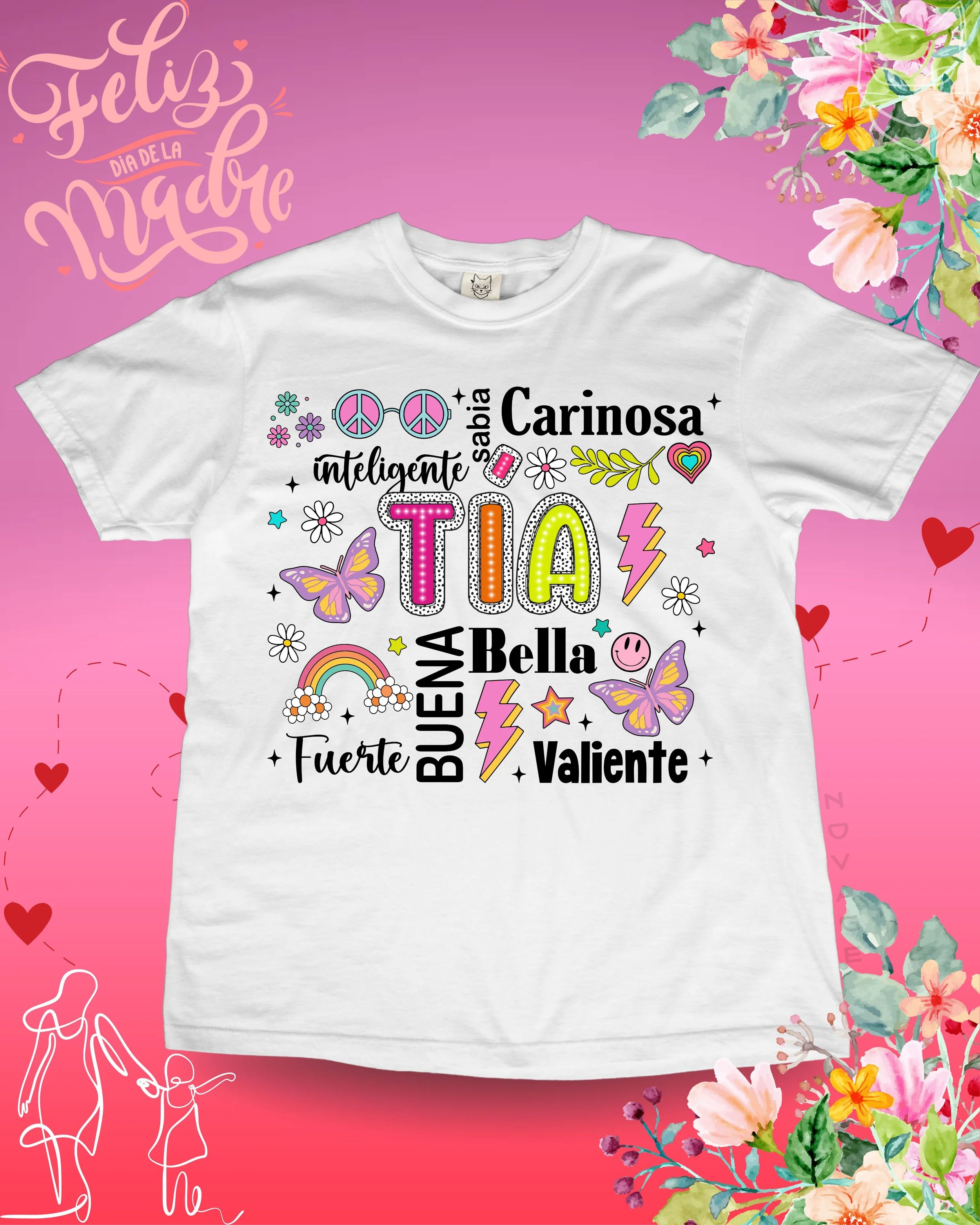 Best Aunt Vibrant T-Shirt