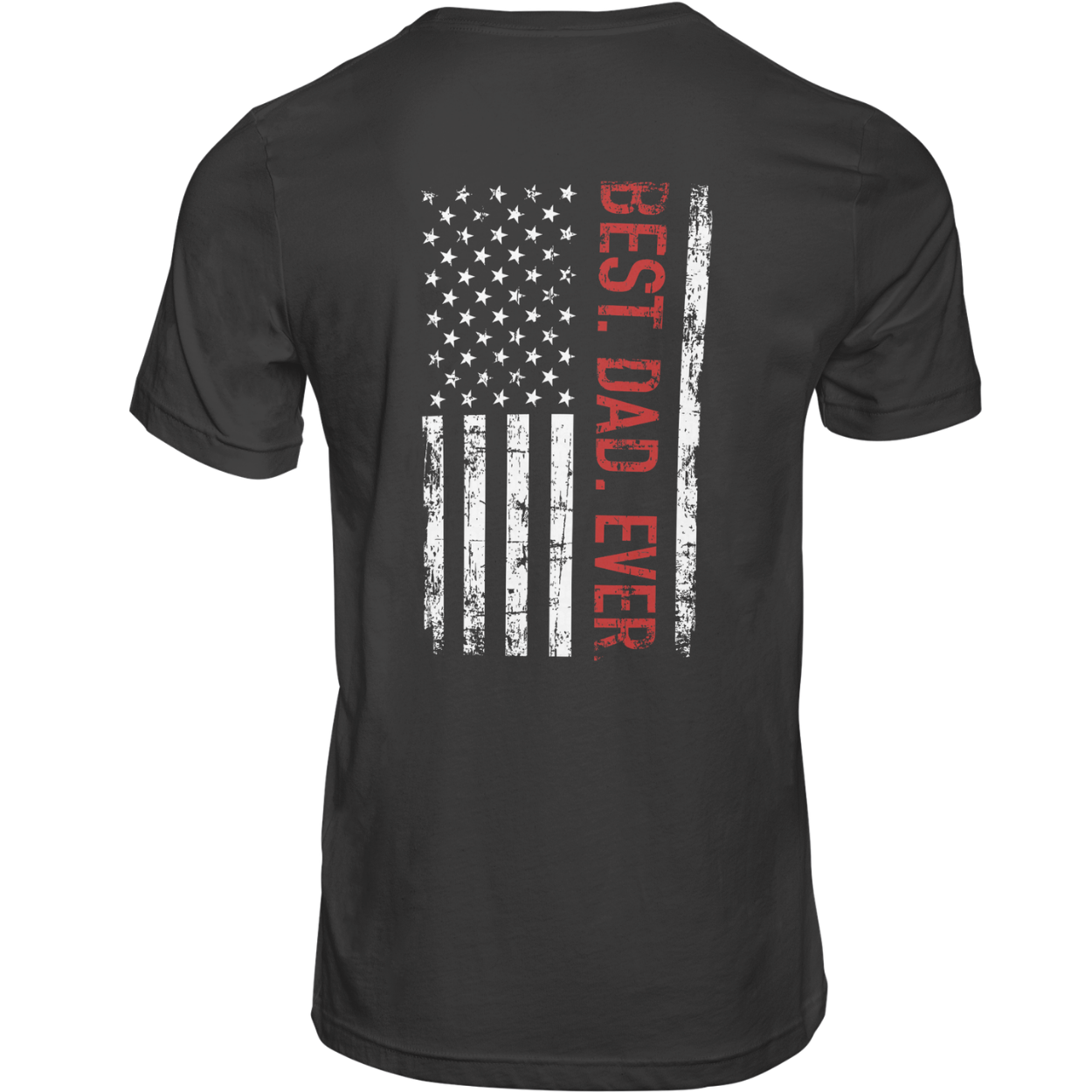Best Dad Ever Black Tee