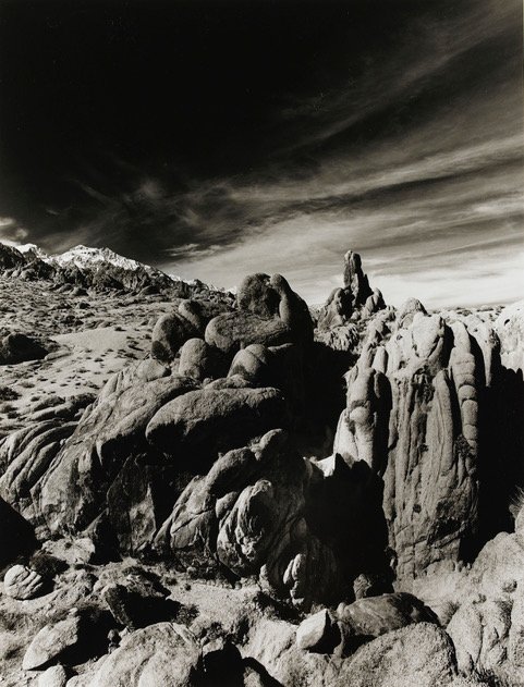 Alabama fine art photography Alabama Hills, a Maze of Pinnacles, Sierra Nevada, 2002 by Gordon Hastings