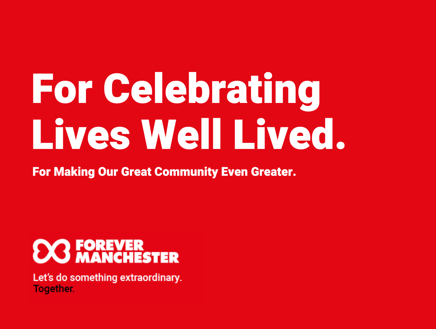 Forever Manchester - Community Charity