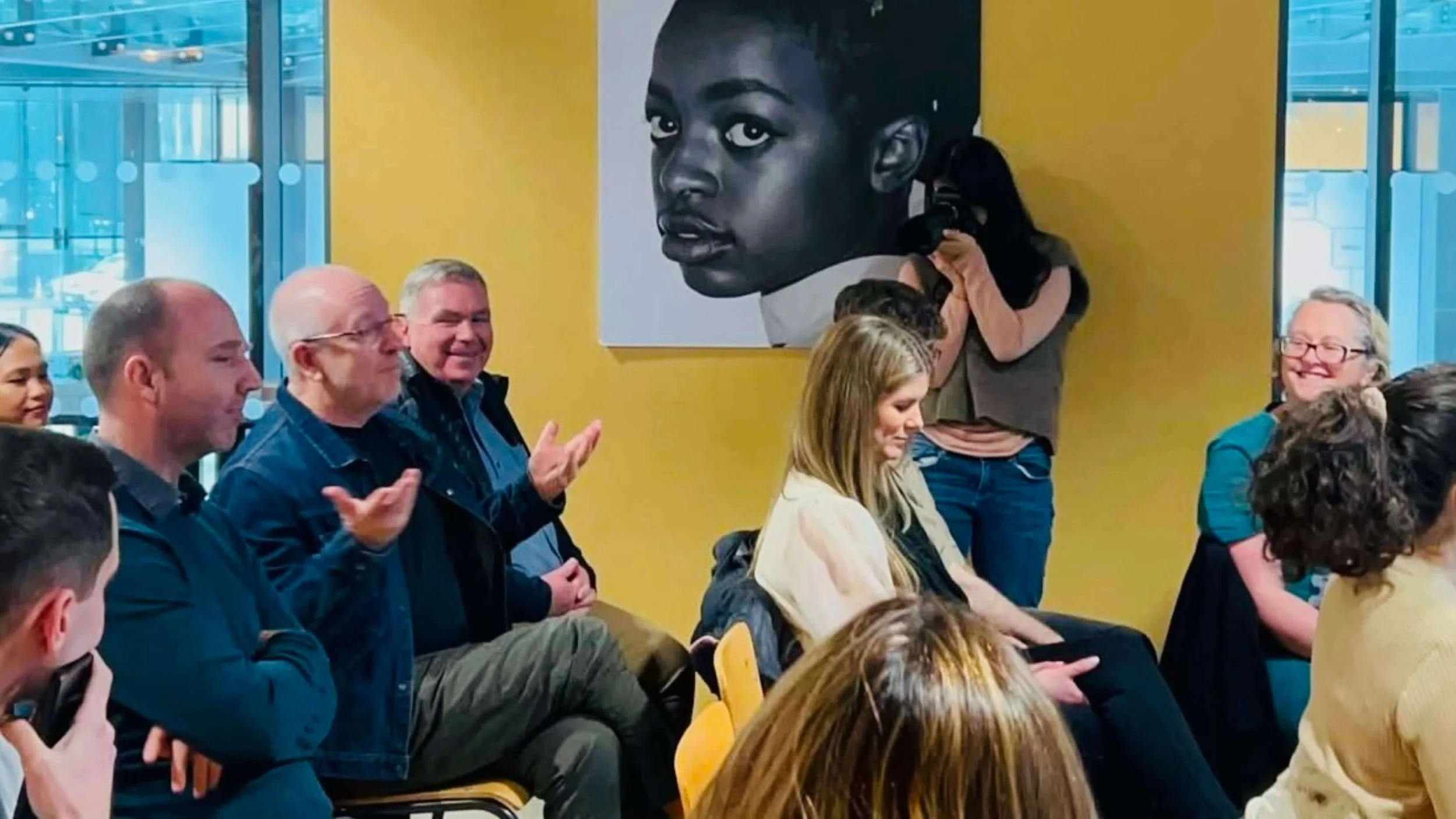 John Whalley at AI and Tech for Good event in Liverpool.