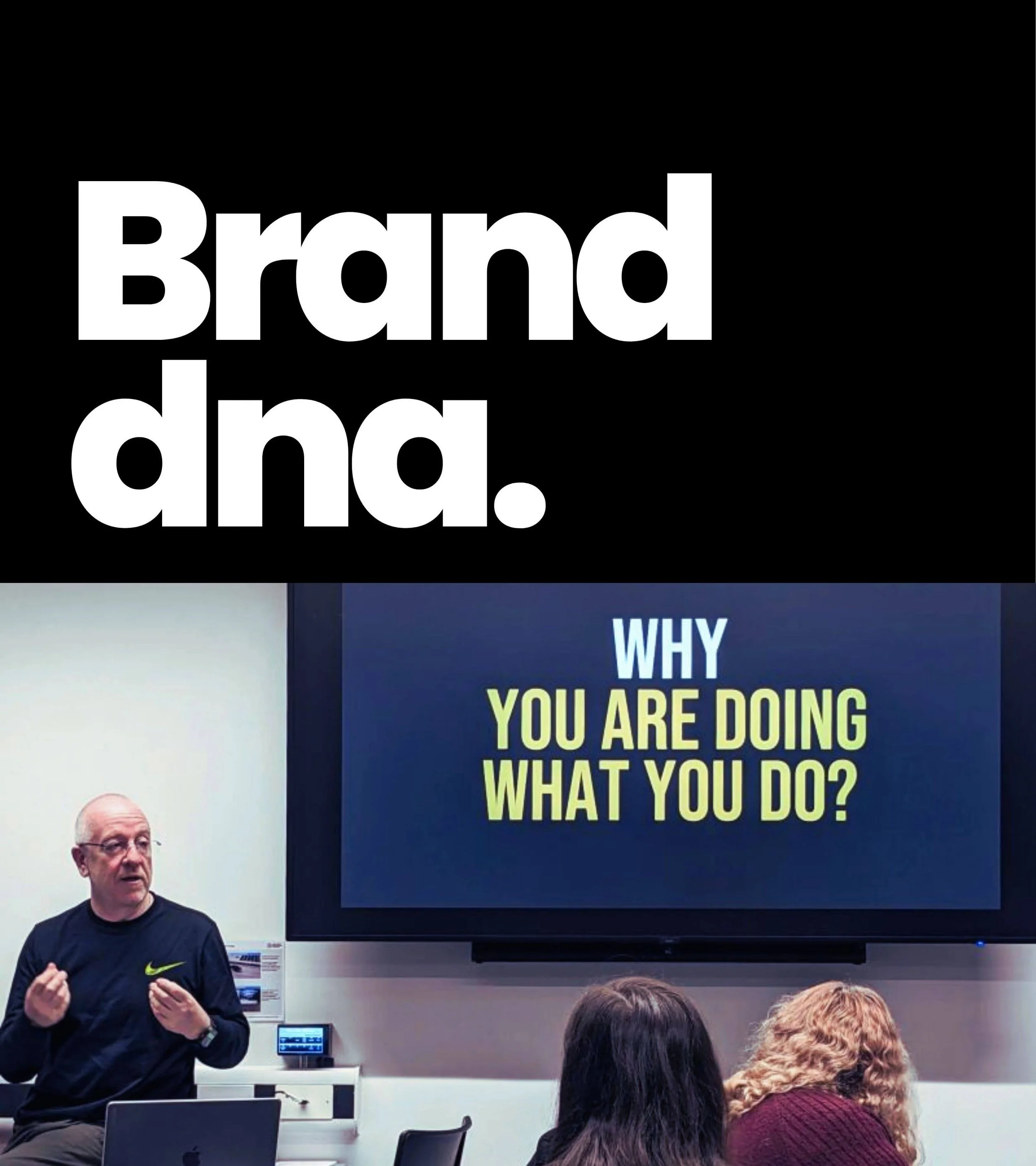 Branding workshop session in-person or online to define brand DNA and create the foundation for building a brand.