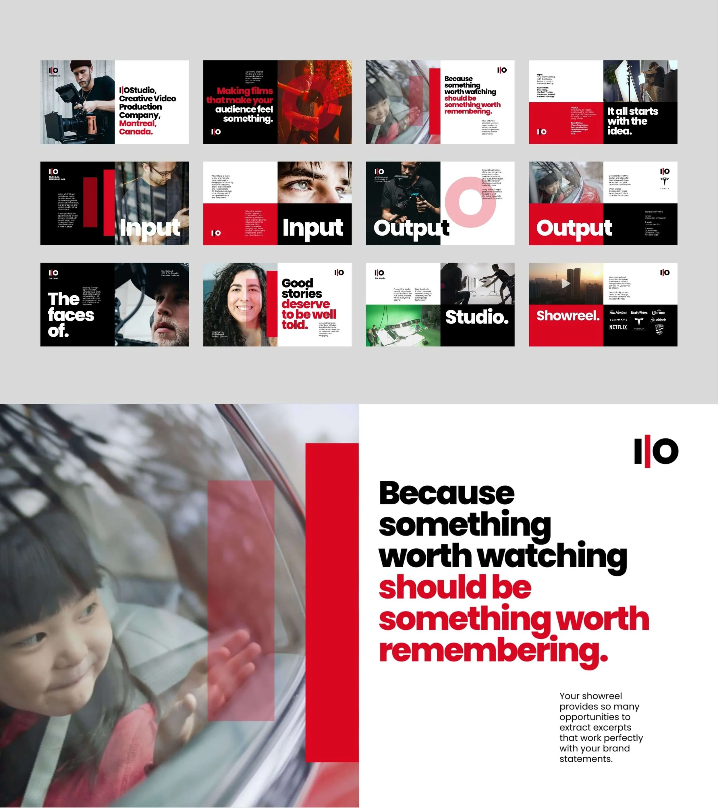 Visual plans of action that bring brand visions to life and equip businesses for presentation to clients, consumers and investors.