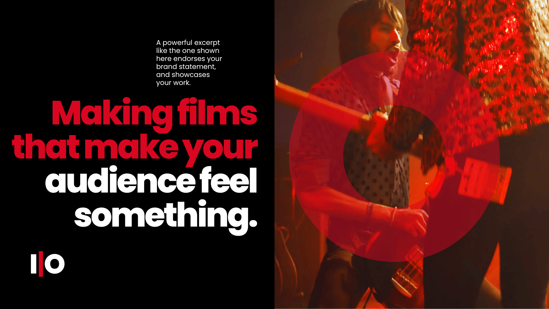 Brand language thats making the information that doesn’t move, as compelling as the imagery that does.