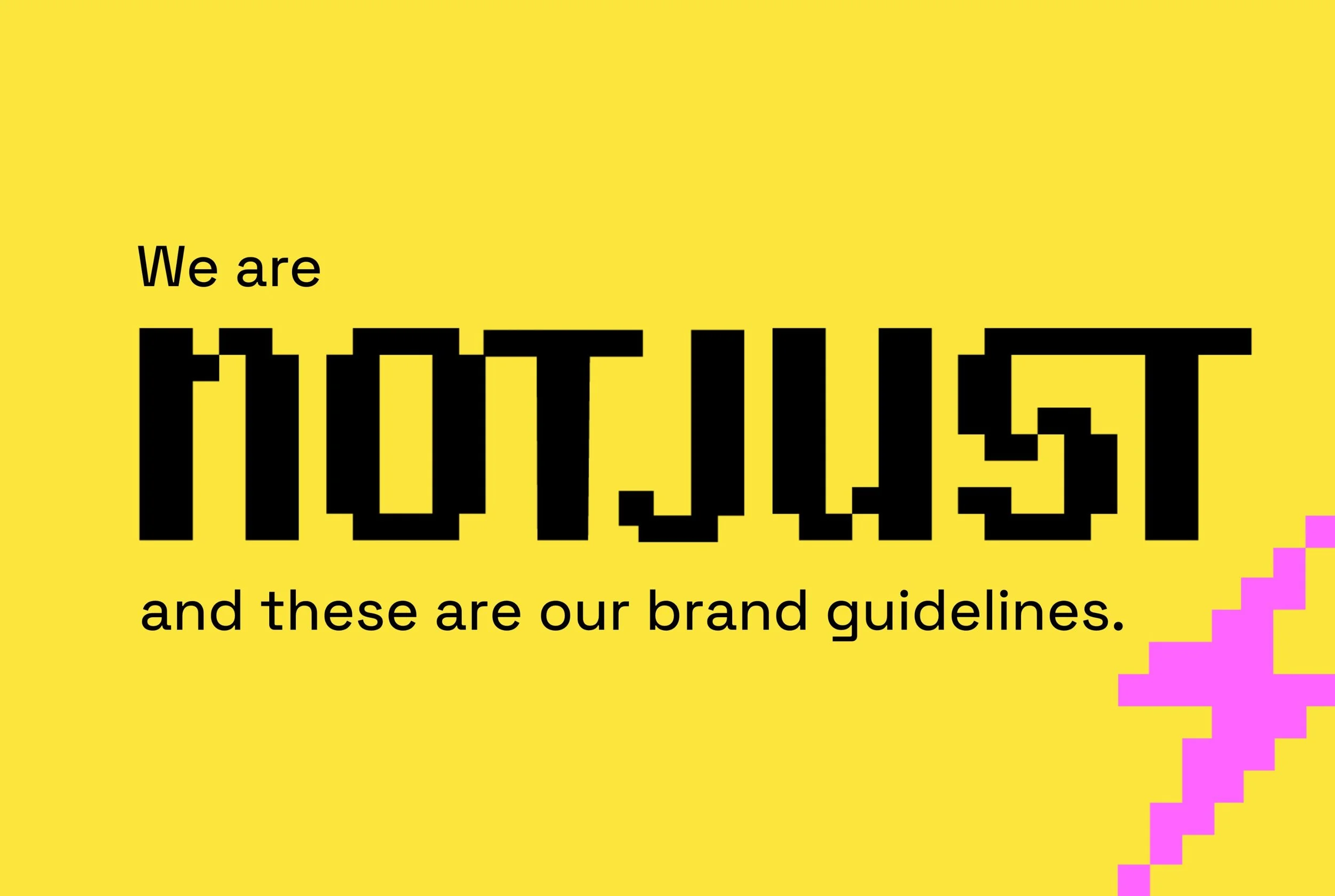 NotJust - Creative Merch & Social Impact
