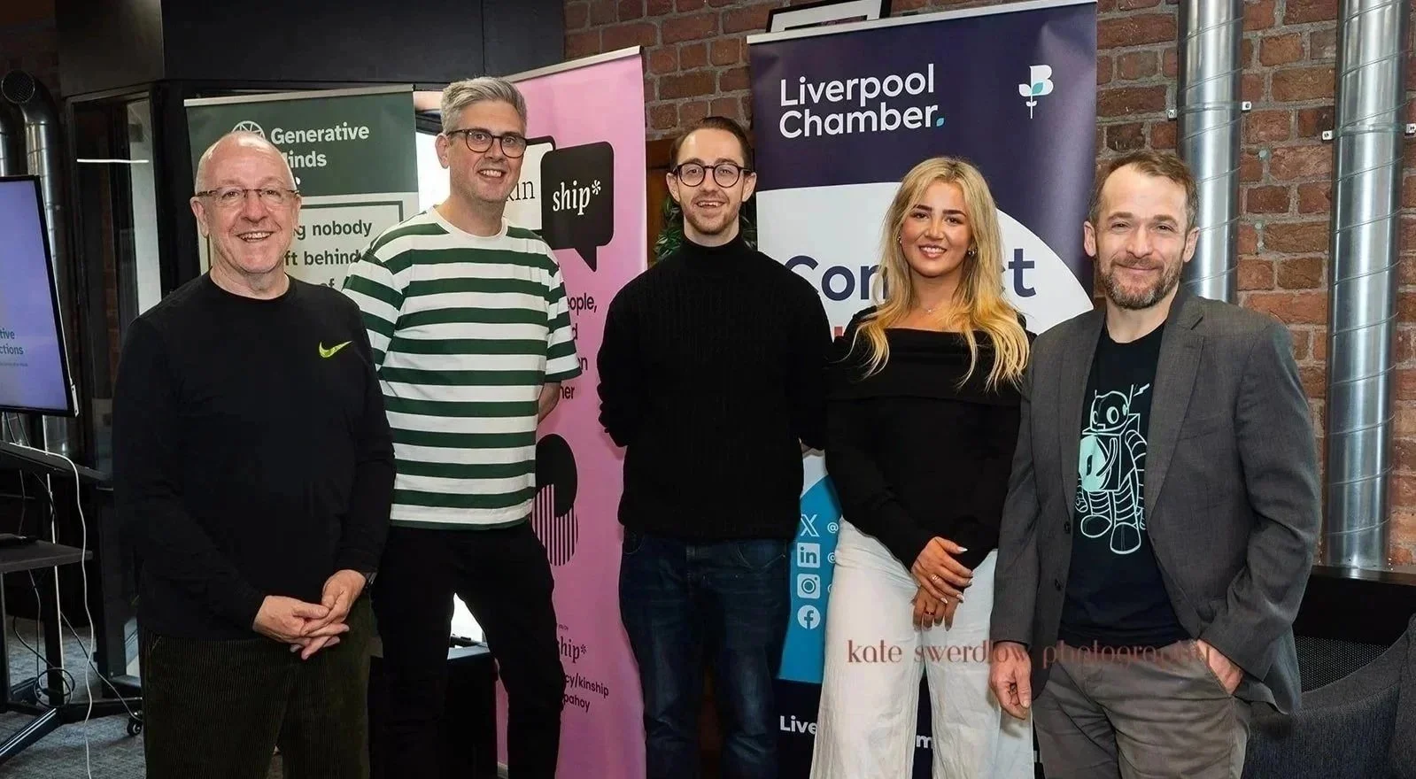 John Whalley panelist at Tech and AI for Good event with Goodship, Generative Minds and Liverpool Chamber of Commerce.