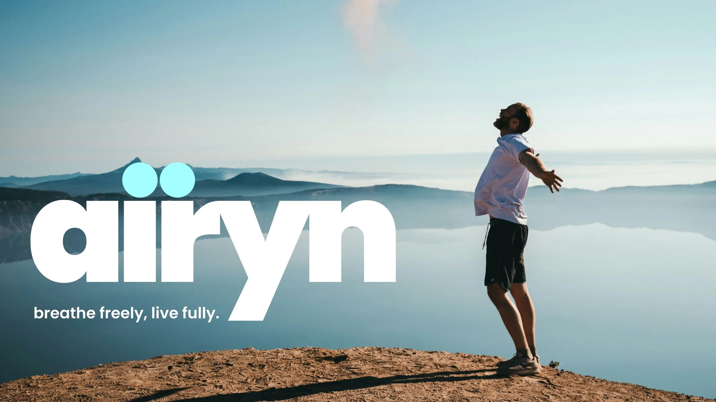 Fresh brand clarity, identity and graphic language for new allergy wellness brand Airyn, launching 2026.
