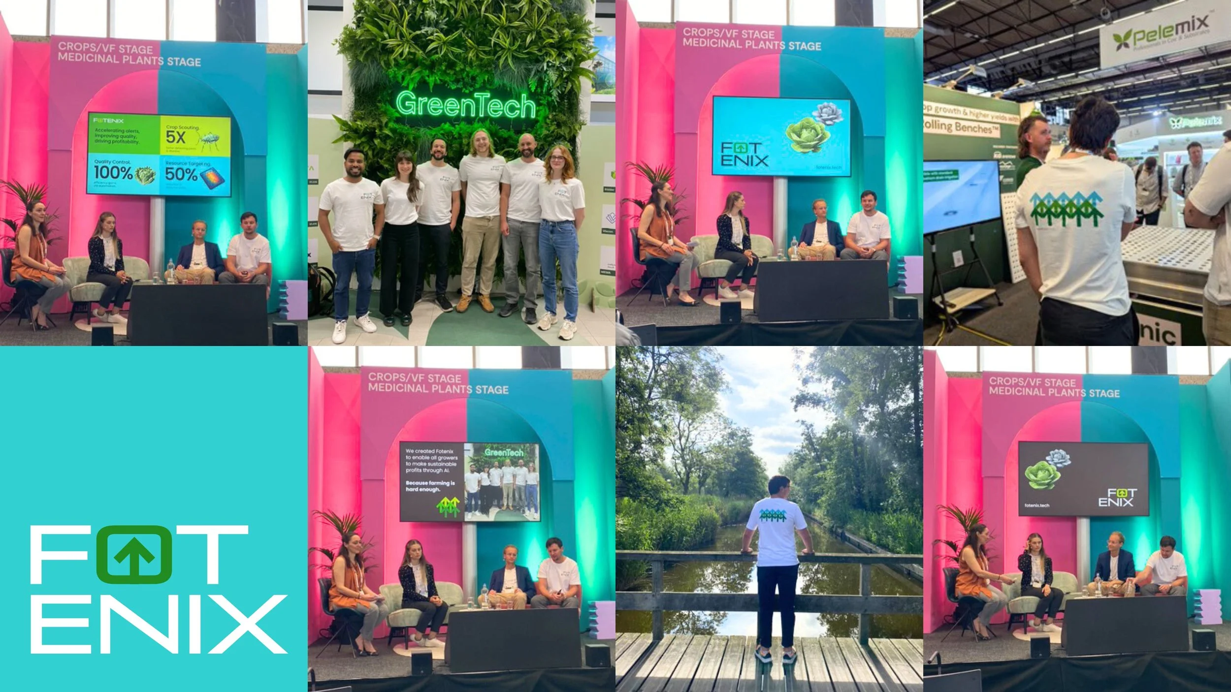 Branding work for innovative agri-tech company launched at global Green Tech 2025 conference in Amsterdam.