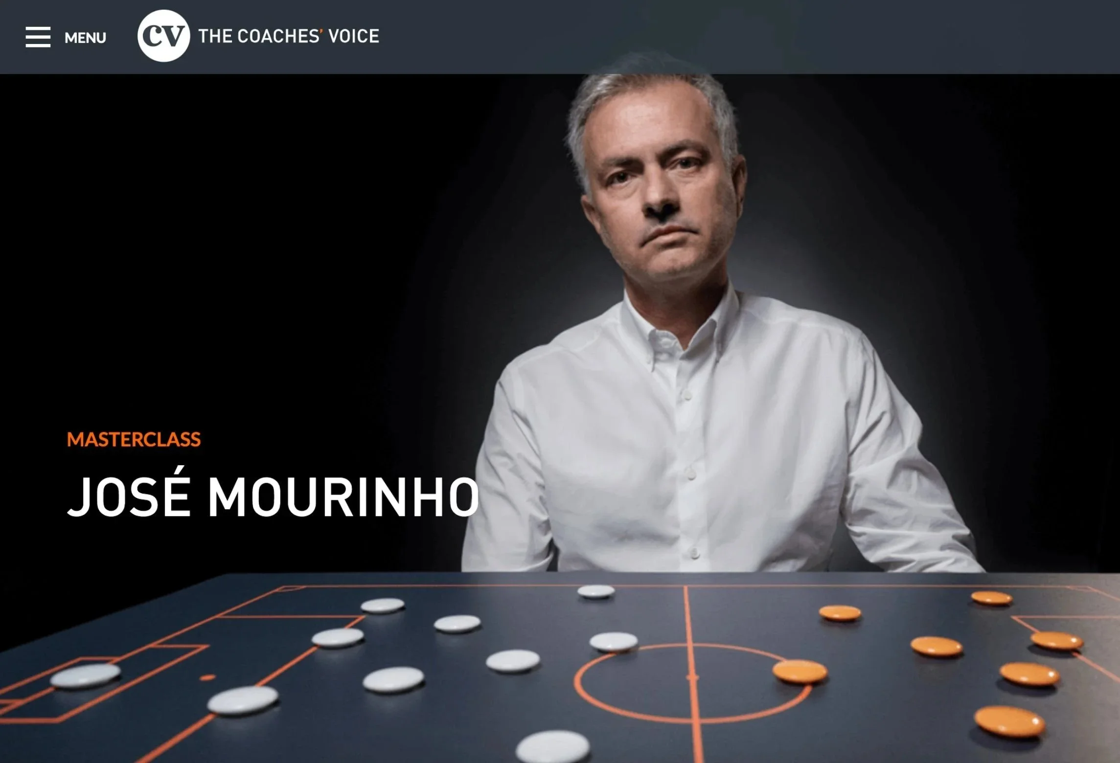 Multi-channel brand architecture for the Coaches Voice platform, delivering the definitive view on football from the game’s elite coaches.