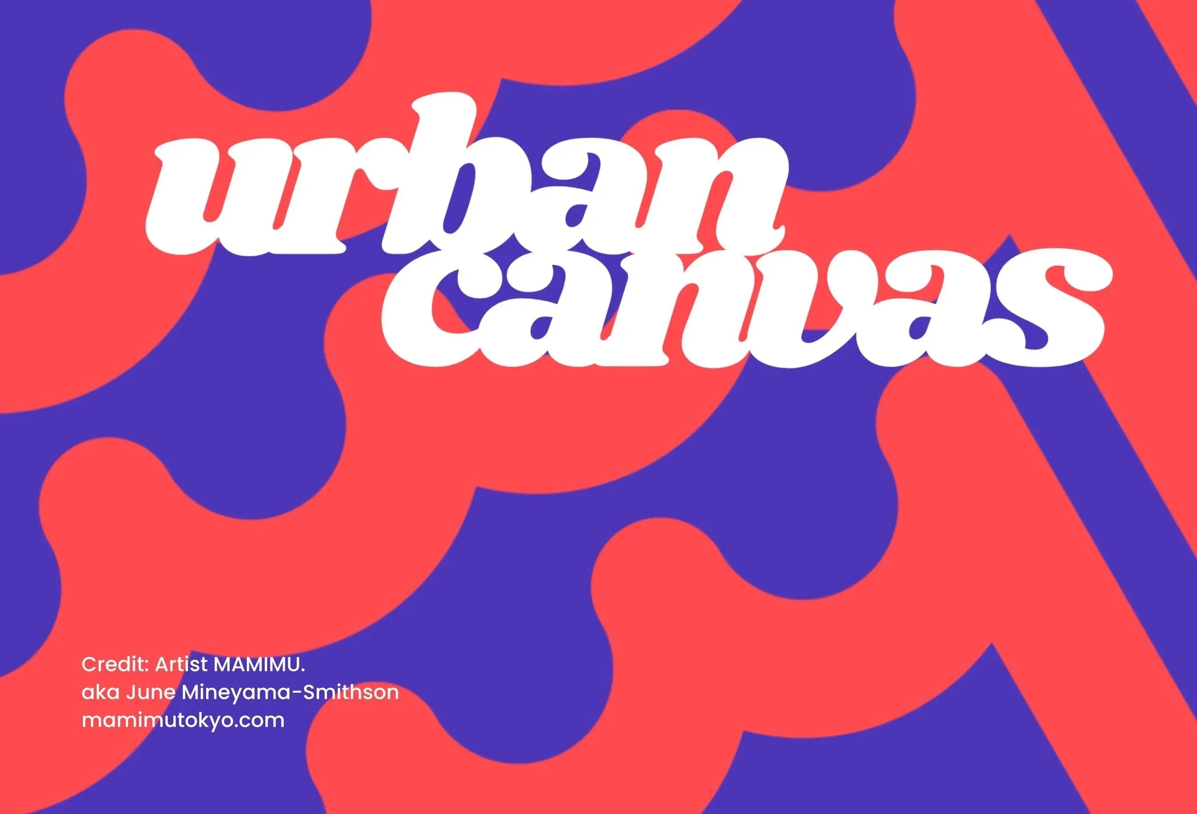 Striking brand identity design for Urban Canvas, a brand reimagining how we bring art into our everyday lives.