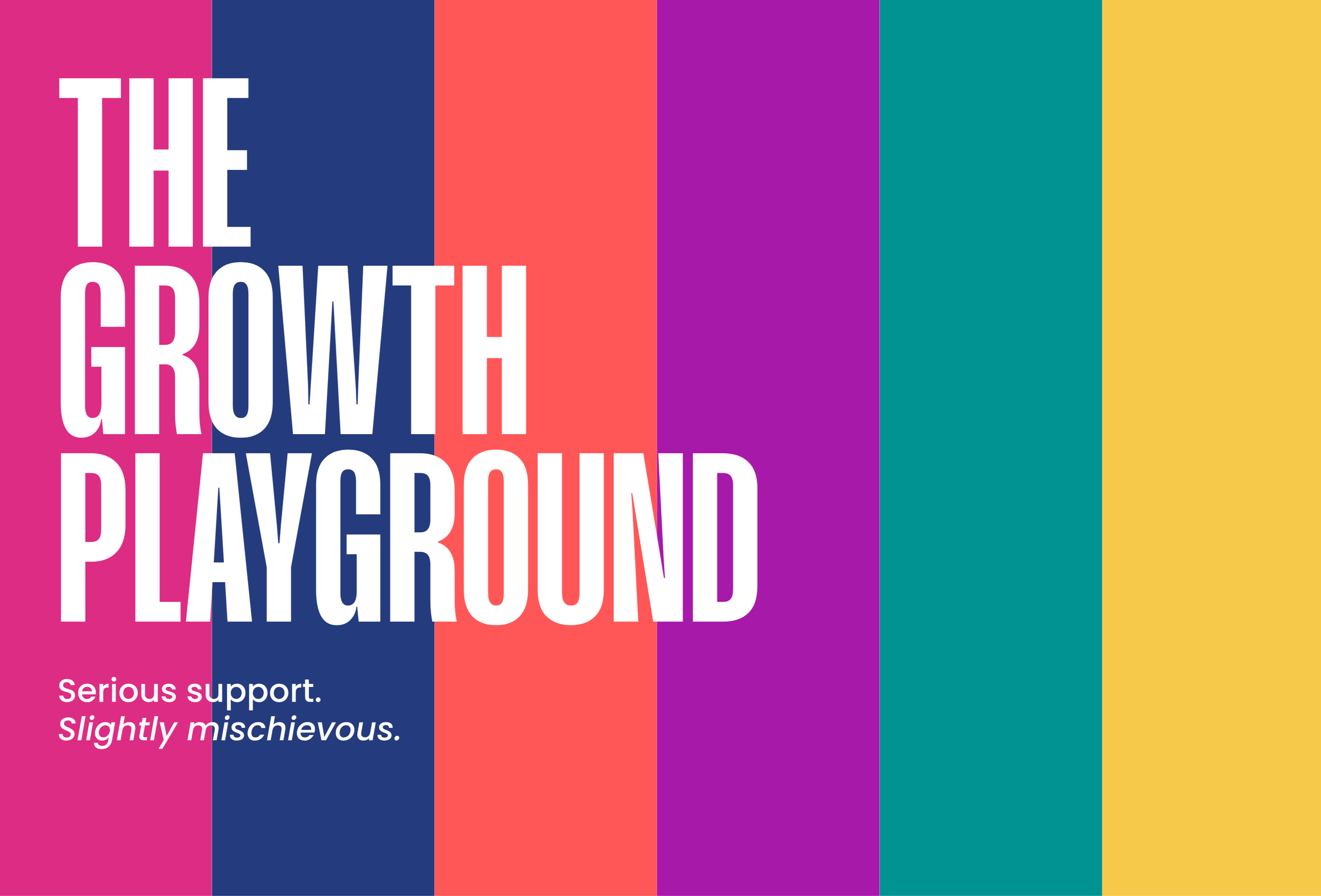 Brand identity design and presentation deck design for business coach, innovator and design thinker.