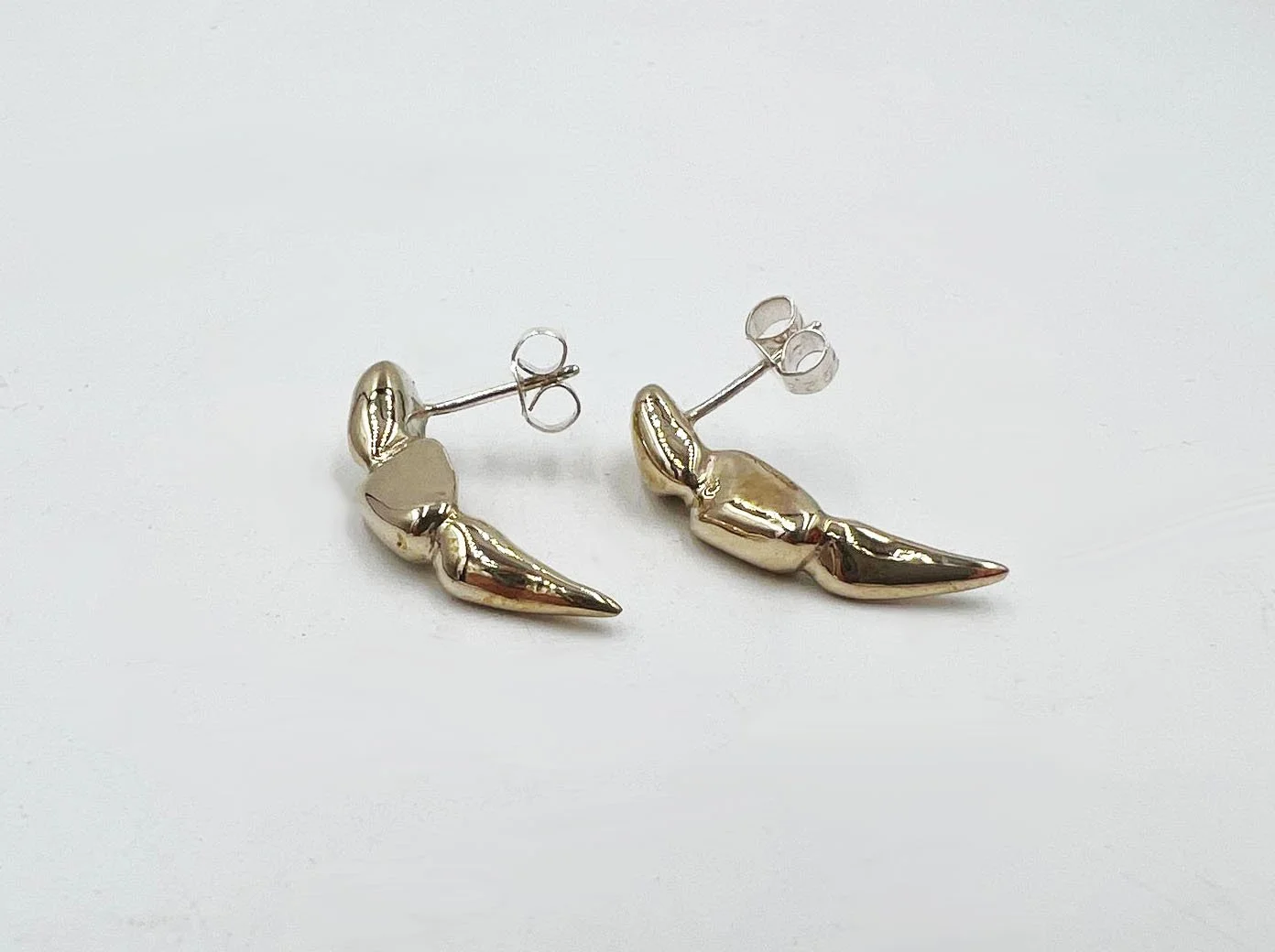 Bronze Claw Studs