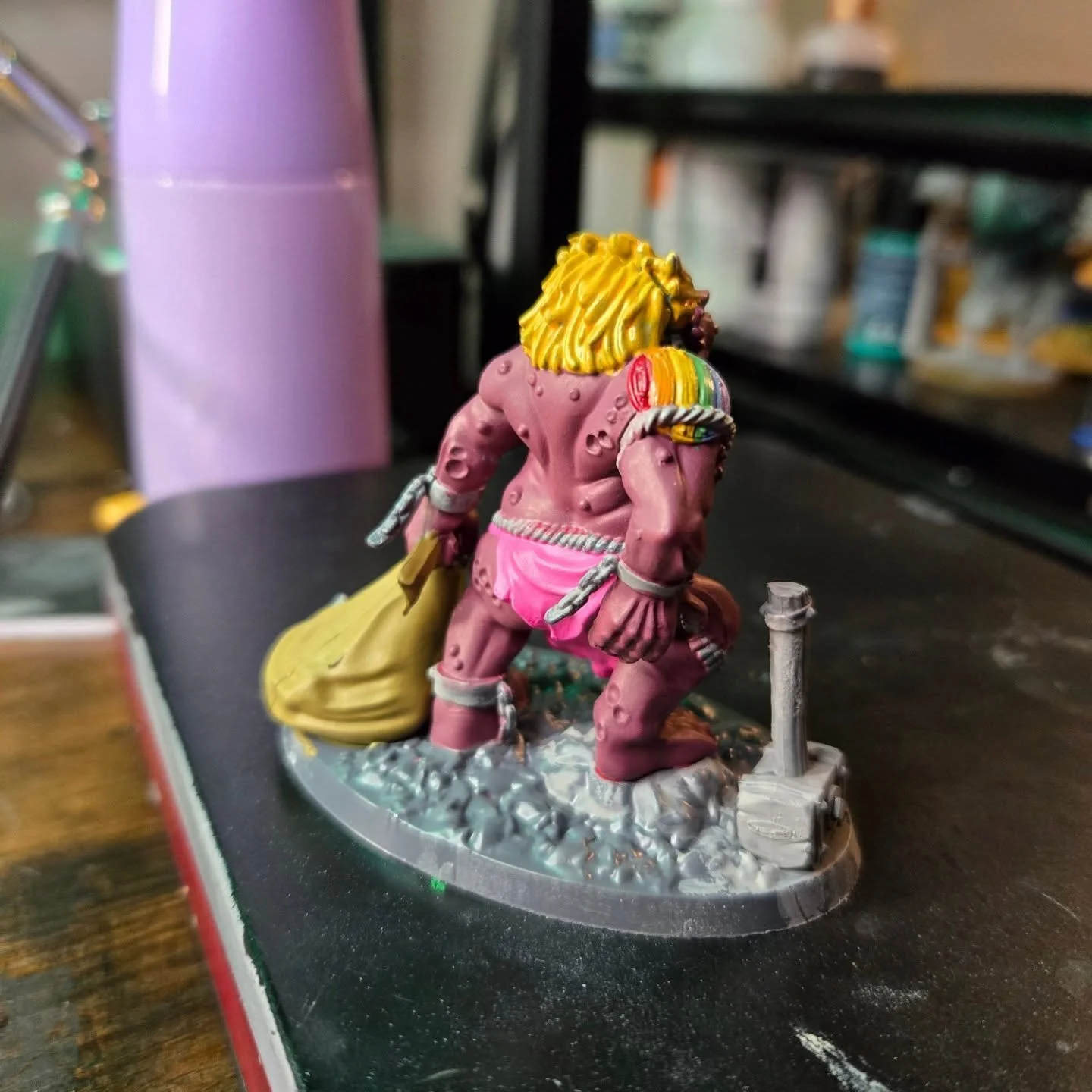 Jerry, the Twink Annhilator #miniaturepainters #wip