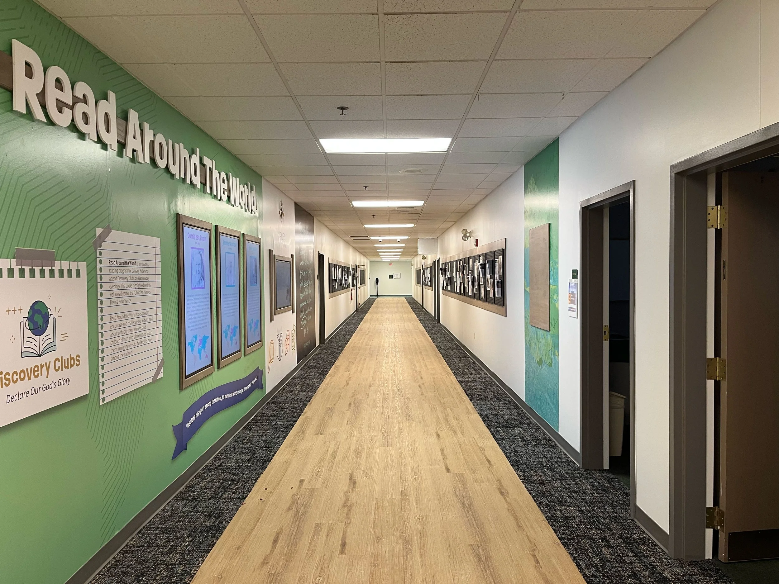 Global Hallway Murals