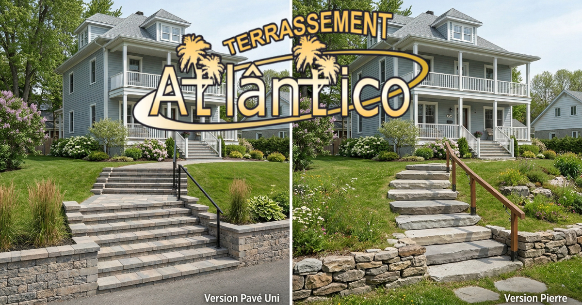 Escalier extérieur en pavé uni ou en pierre : comment choisir, éviter les erreurs et pourquoi les escaliers sont souvent la partie la plus négligée d’un aménagement