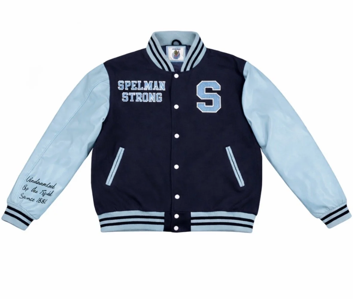Spelman Strong Varsity Jacket - Navy