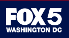 FOX 5 Washington DC logo in blue and white