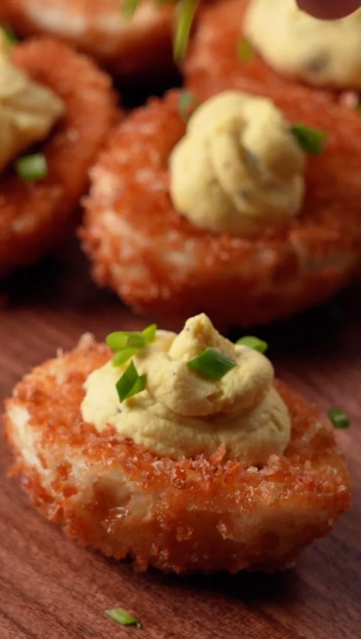 Deep Fried Deviled Eggs