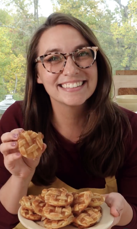 Caramel Apple Pie Cookies