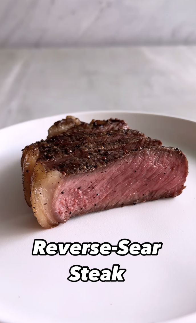 Reverse-Sear Steak