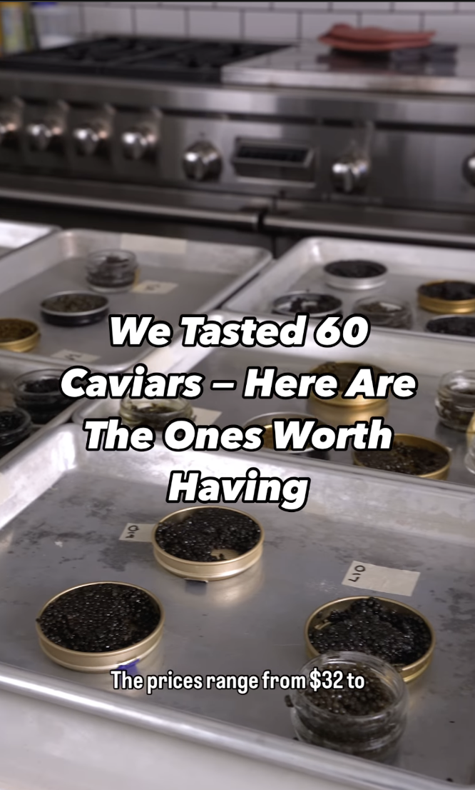 Caviar Taste Test
