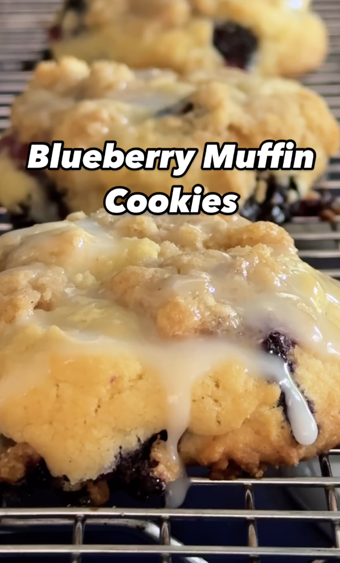 Blueberry Muffin Cookies