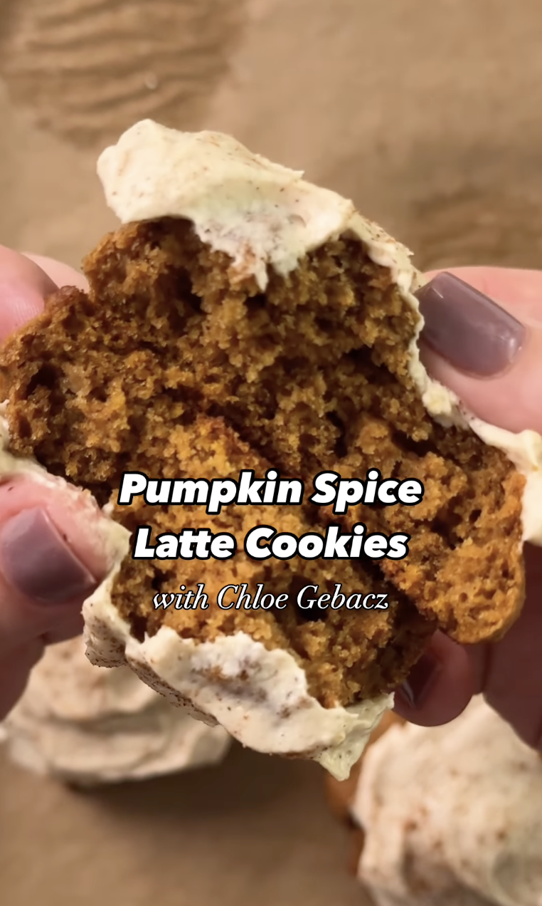 Pumpkin Spice Latte Cookies