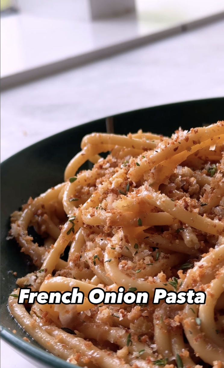 French Onion Pasta