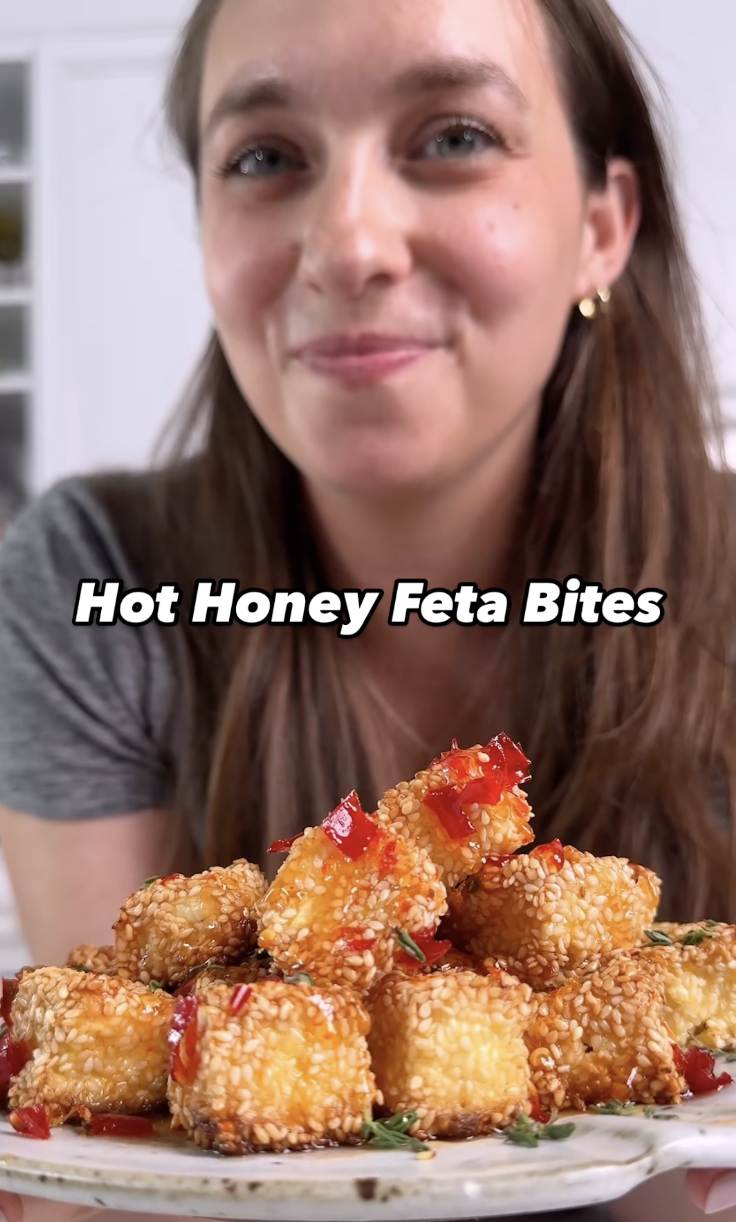 Hot Honey Feta Bites