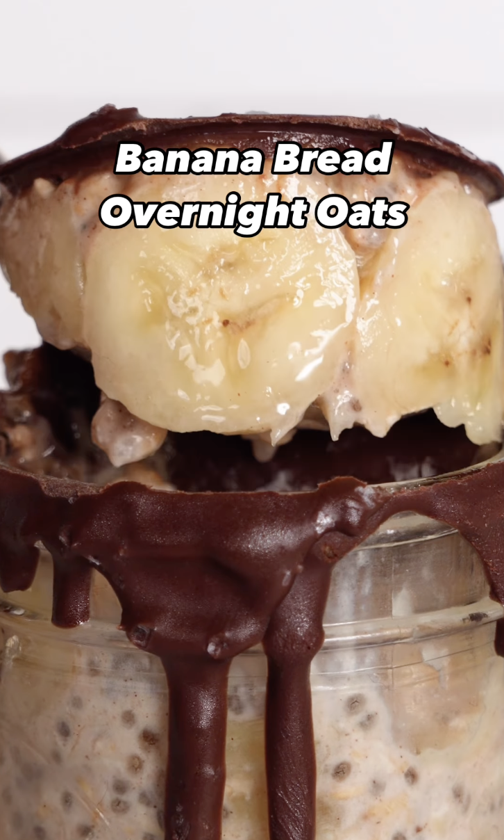 Banana Bread Overnight Oats