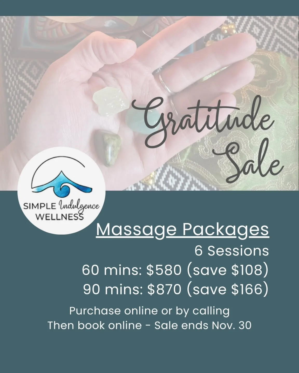 It brings me joy to offer this discount on packages of six sessions.
.
💛 60 minutes | $580
🧡 90 minutes | $870
.
Thank you for your support. 
.
Purchase link in my bio.
.
#massagetherapist #massagelady #roslynmassage #cleelum