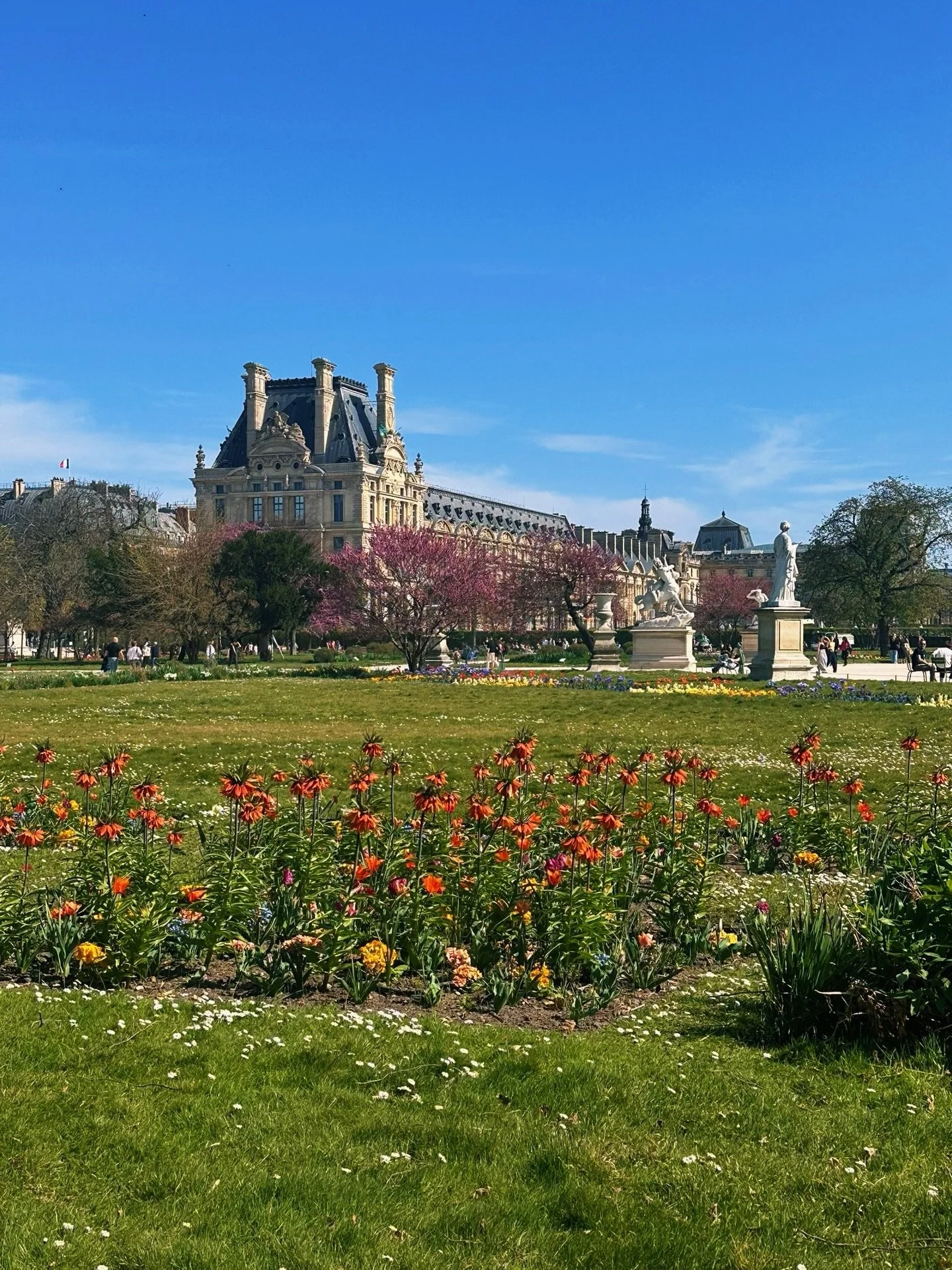 April is one of the most beautiful months in Paris. The trees are in bloom and the caf&eacute; terraces are filling again. The mornings are crisp and the afternoons are warming up. It&rsquo;s a great time to visit, just before the high season begins.