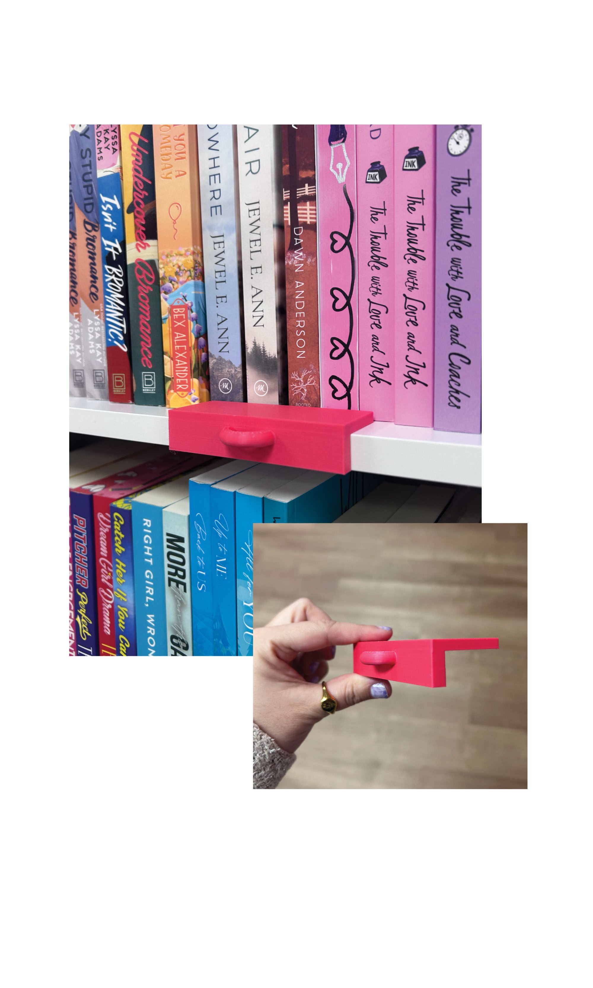 Shelf Pusher | 3D Printed