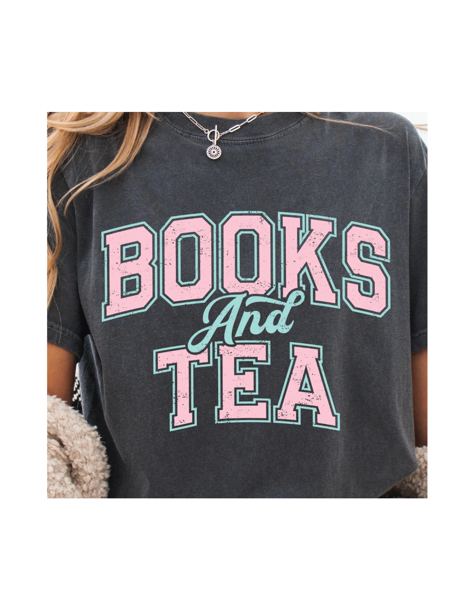 Books & Tea T - Shirt
