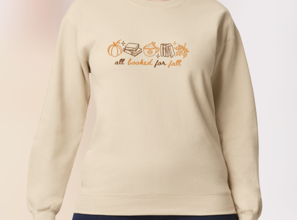 All Booked For Fall (Multicolor)  T Shirt/Sweatshirt